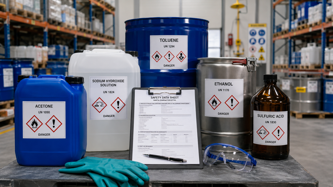 Karta charakterystyki SDS, etykieta CLP i piktogramy na chemii profesjonalnej APOLA